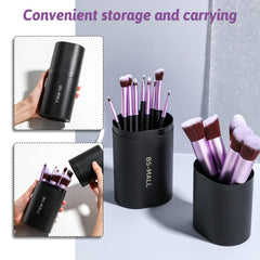 BS-MALL vegan cruelty-free bristles ensure gentle application on sensitive skin.