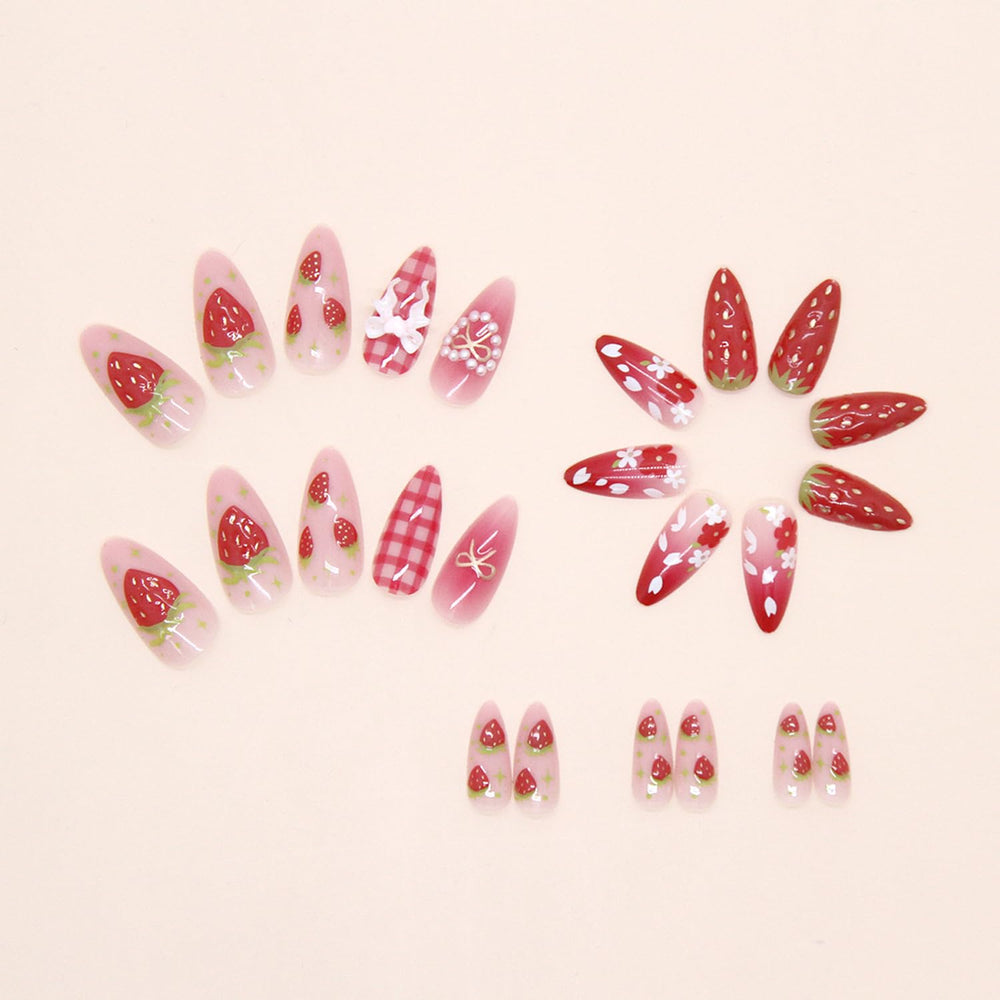 BSBTBZ adhesivo 24 uñas jelly glue para fijación rápida.