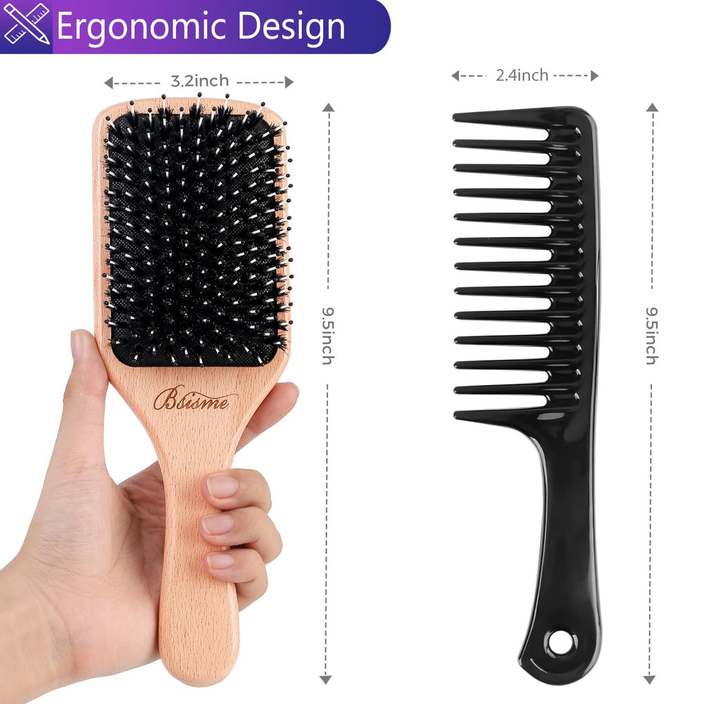 Bsisme daily care brush for healthier-looking hair.