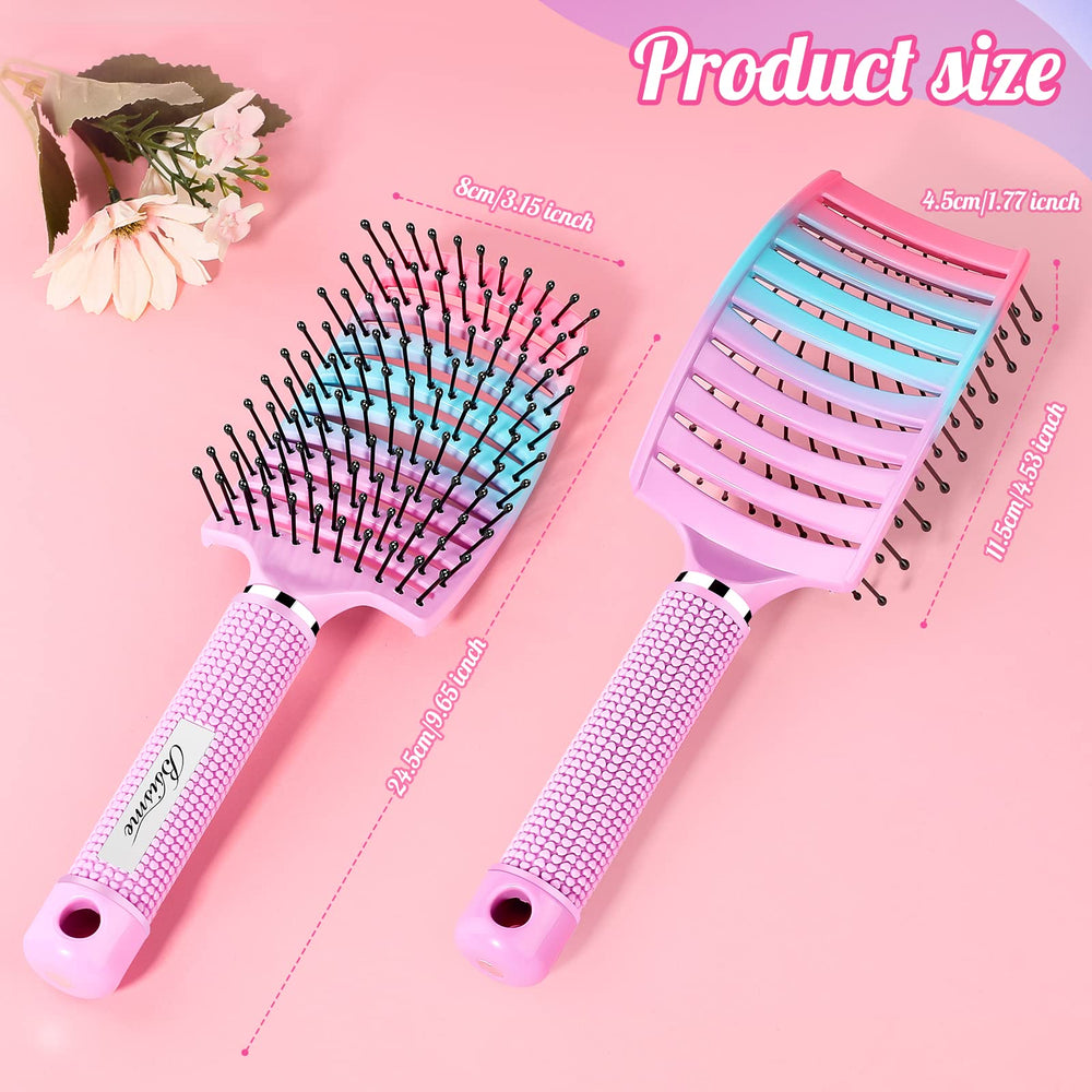 Bsisme magnet hanging brush with a hanging hole for easy storage.