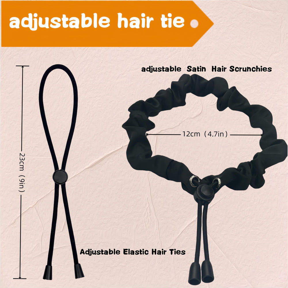 BSWOX elasticidad alta, banda resistente para cabello grueso y rizado.