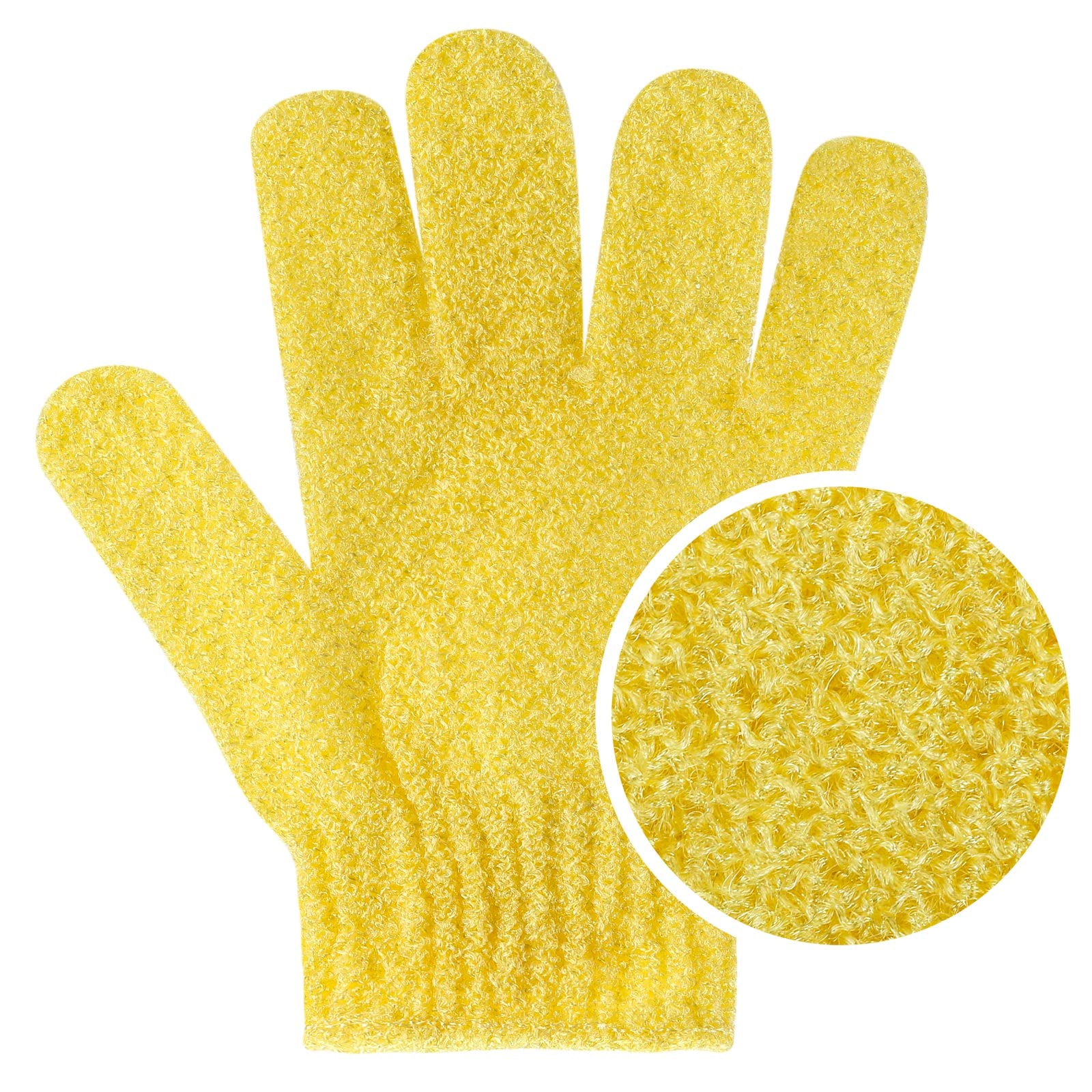 BTYMS guante exfoliante para ducha, apto para todo tipo de piel