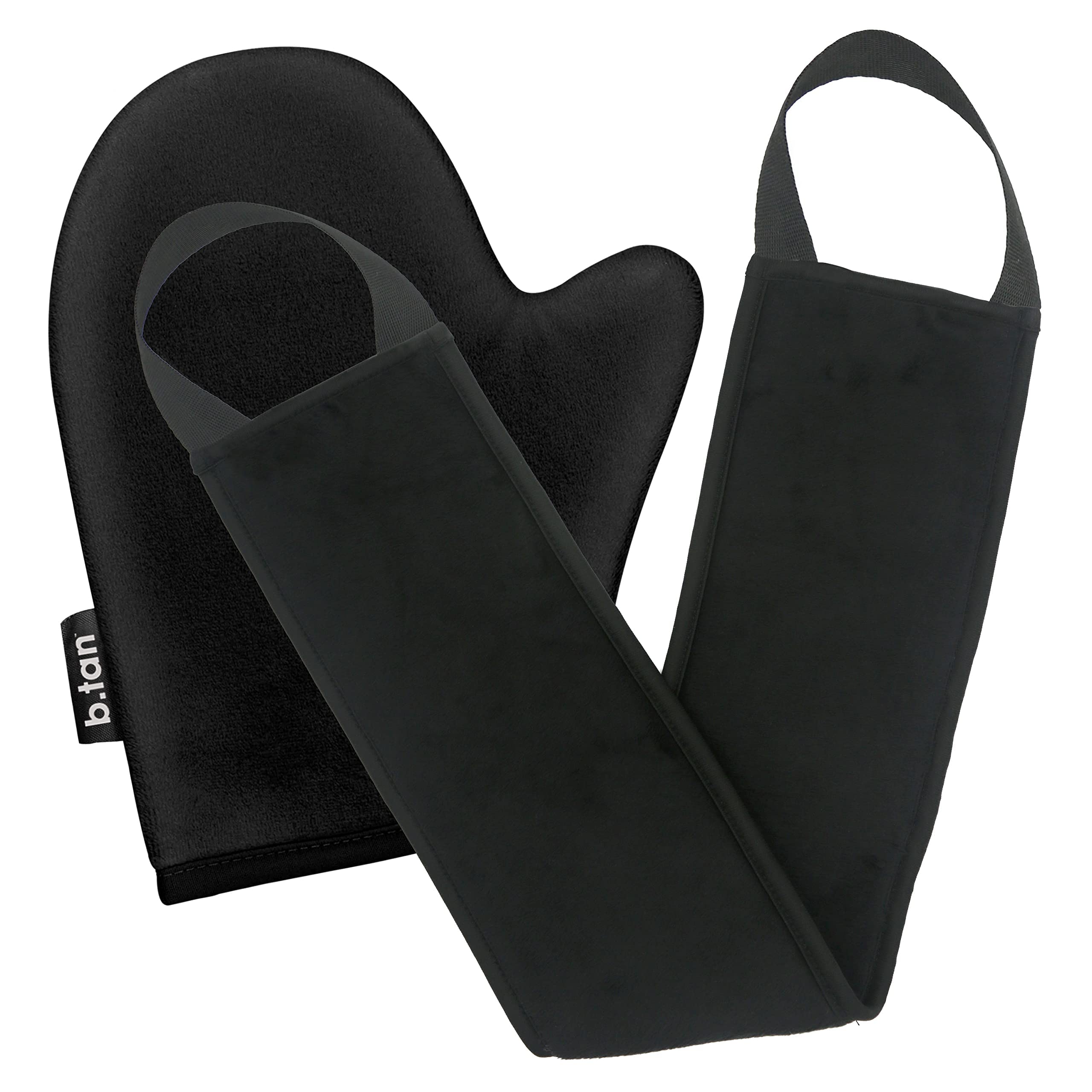 BTAN back mitt applicator for even self-tan coverage.