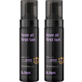b.tan Violet Self Tanner Mousse Bundle | 1-Hour Express Sunless Tan, No Orange Tones (Pack of 2)
