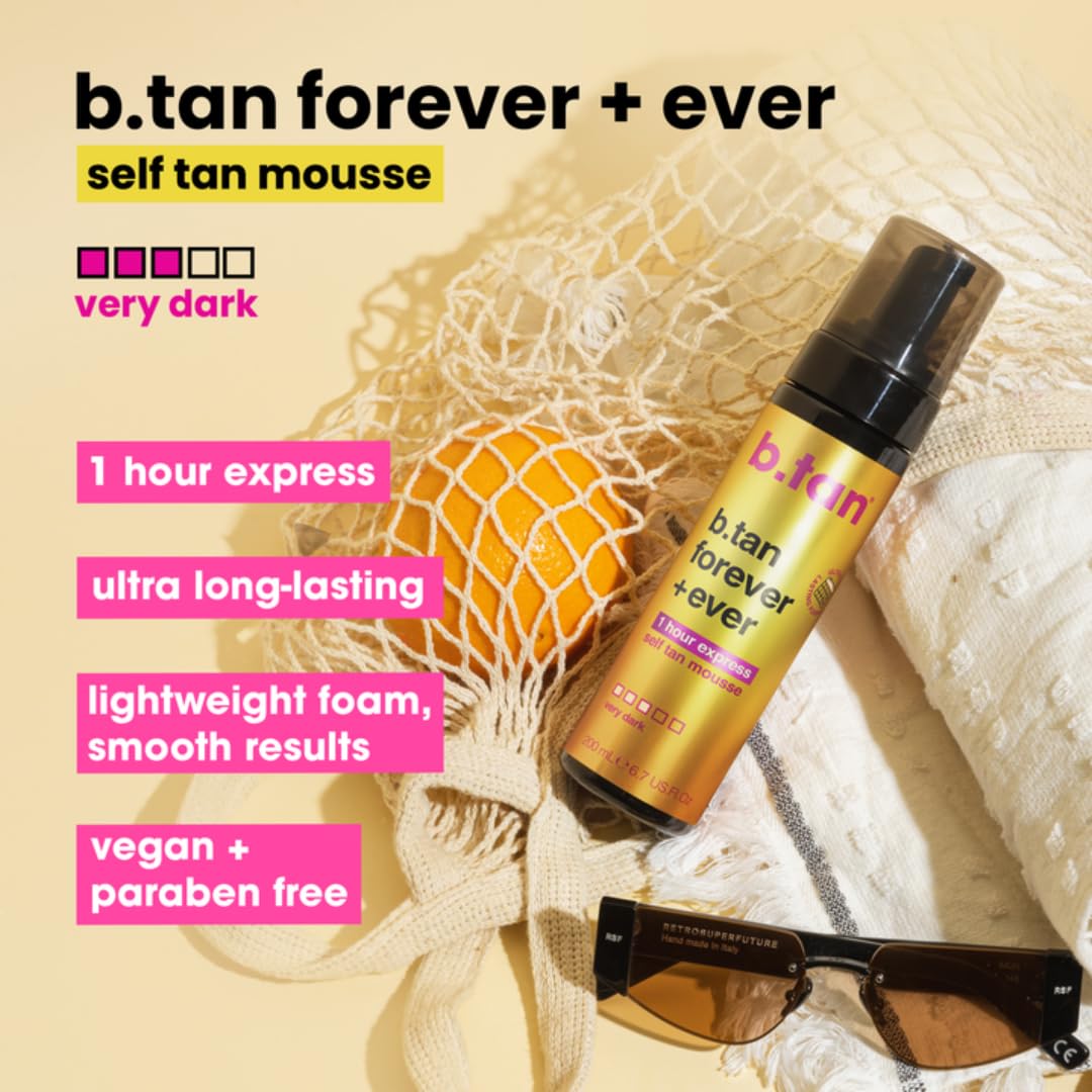 b.tan Forever & Ever: aplicación con guante para acabado liso