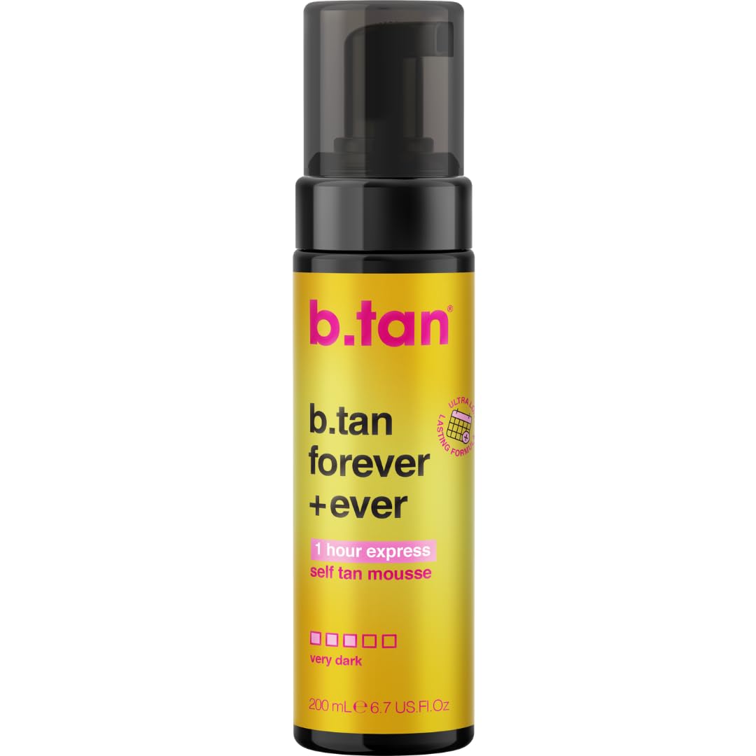 b.tan Forever & Ever: mousse suave en botella para bronceado uniforme