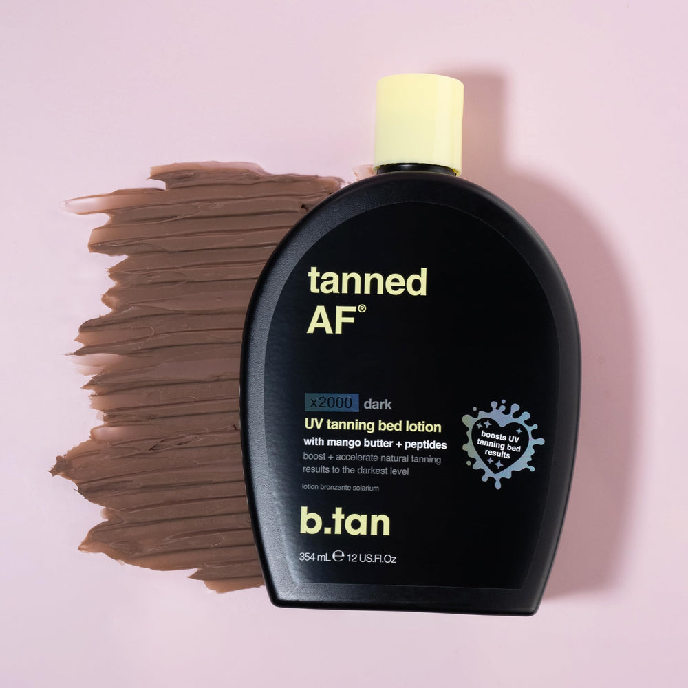 B.TAN btan-lotion-mango-manteca-hidratacion hidratando la piel durante el bronceado.