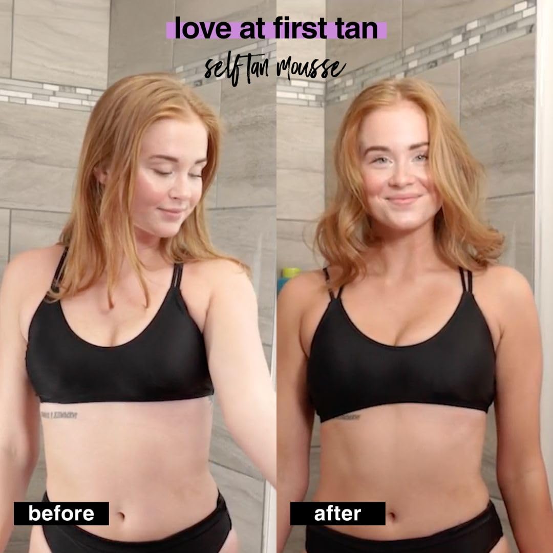 Desarrollo de una hora de B.TAN Violet Base Bronceador mousse