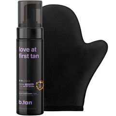 B.TAN Violet mousse-bronceador, textura suave para un bronceado uniforme