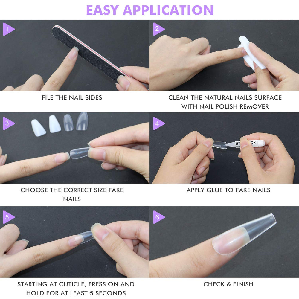 Uso de BTArtbox para adherir adornos de uñas con seguridad y precisión.