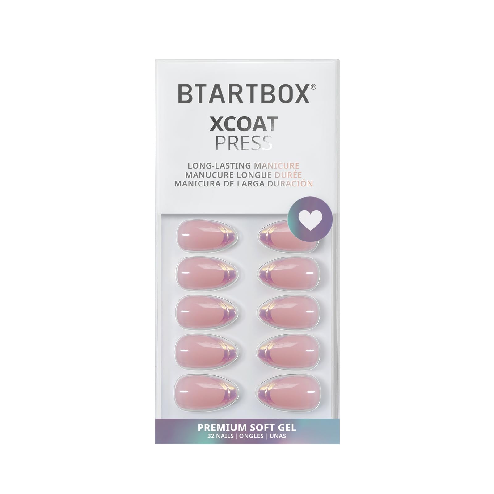 BTArtbox Detalle gel base para un acabado natural