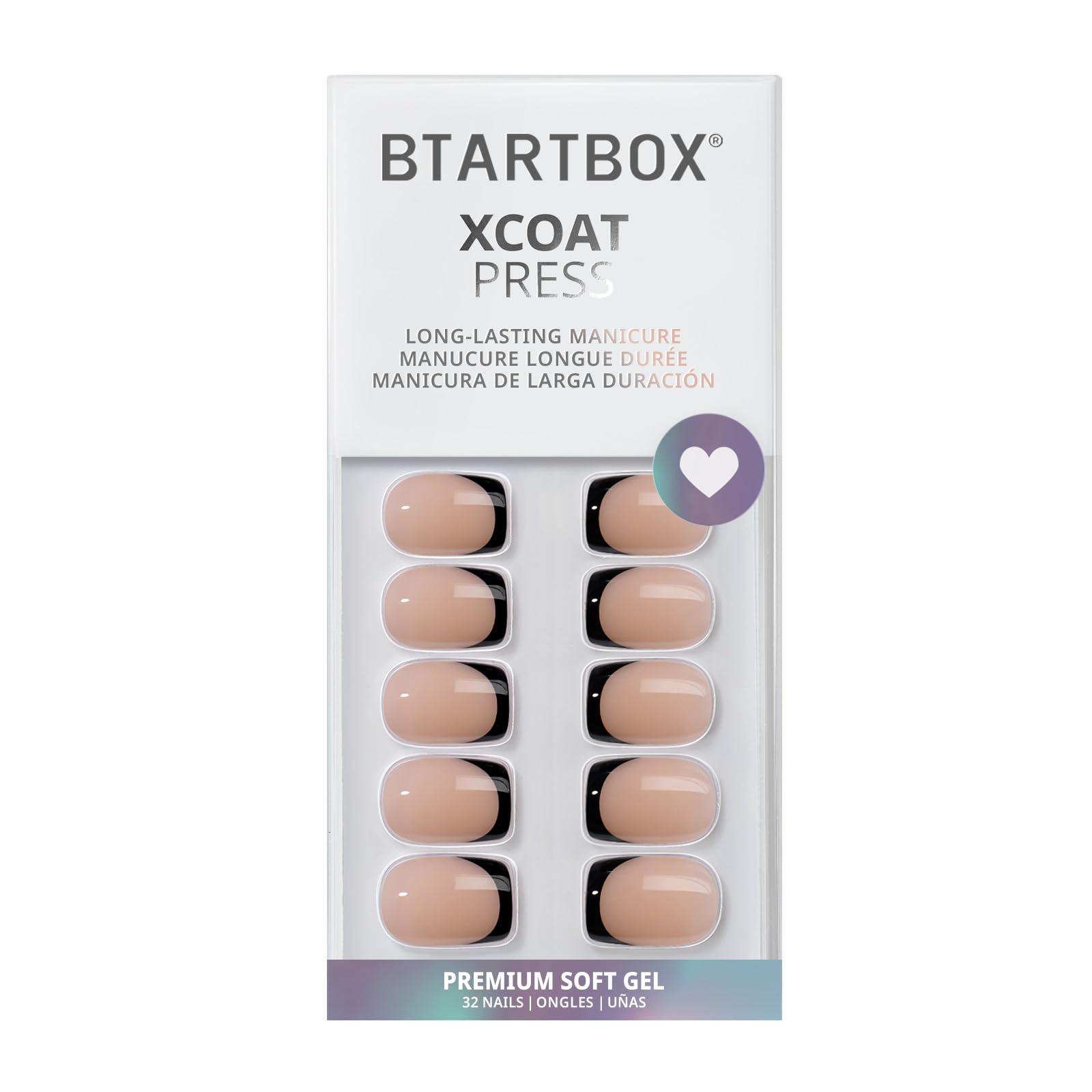 BTArtbox estuche para uñas, almacenamiento compacto y ordenado