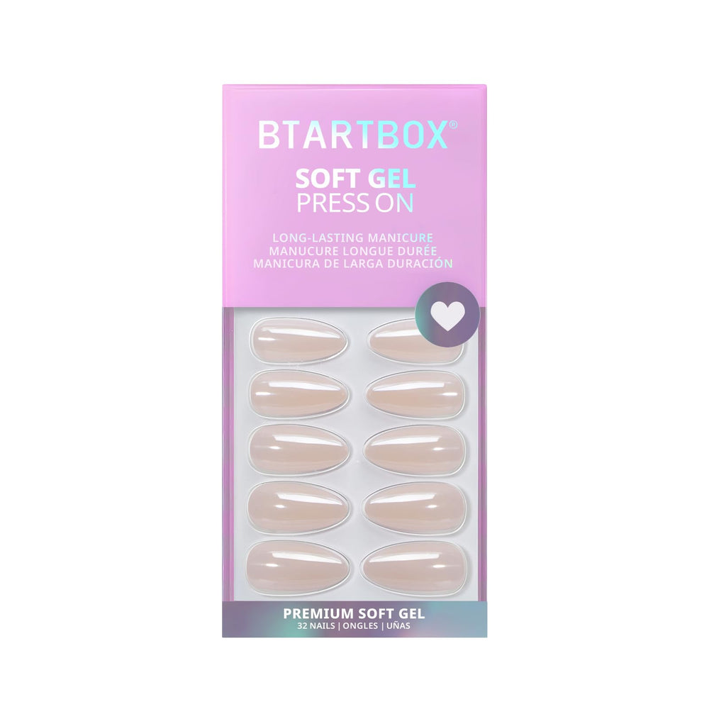 BTArtbox estuche de almacenamiento para uñas pegables y accesorios