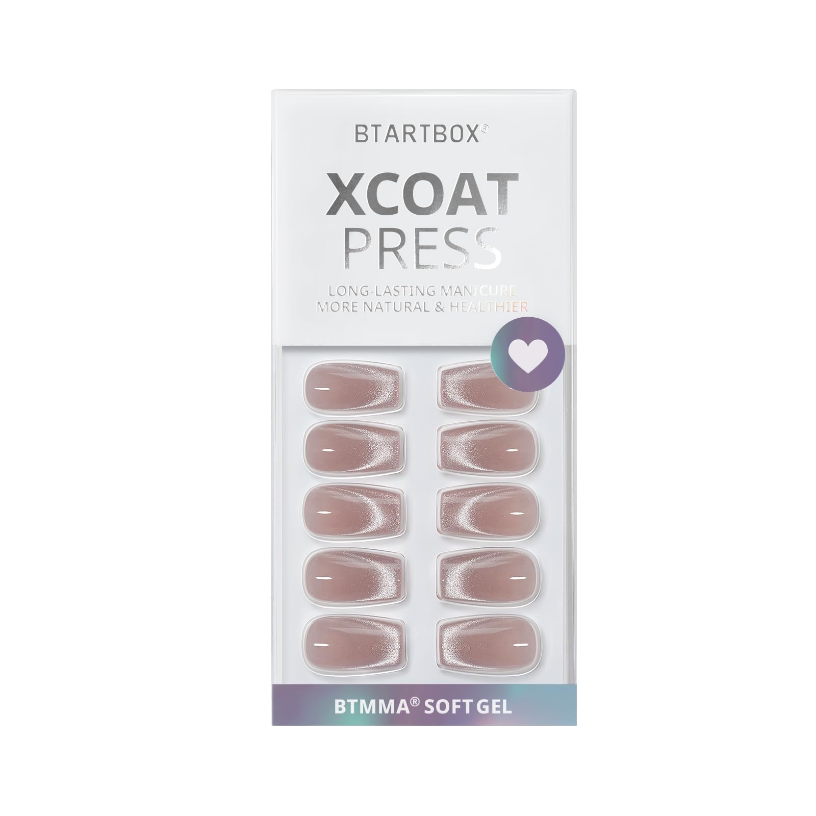 BTArtbox lightweight nails offering comfortable, natural feel