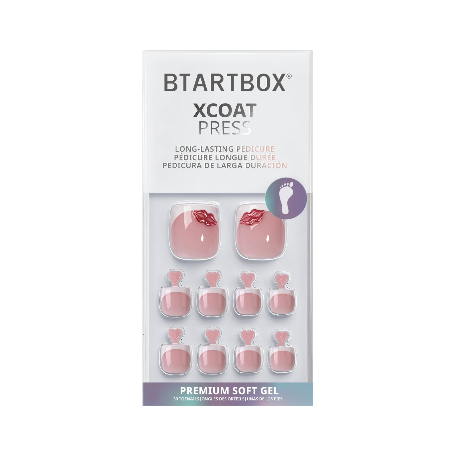BTArtbox nail file and pads included for easy prep and cleanup