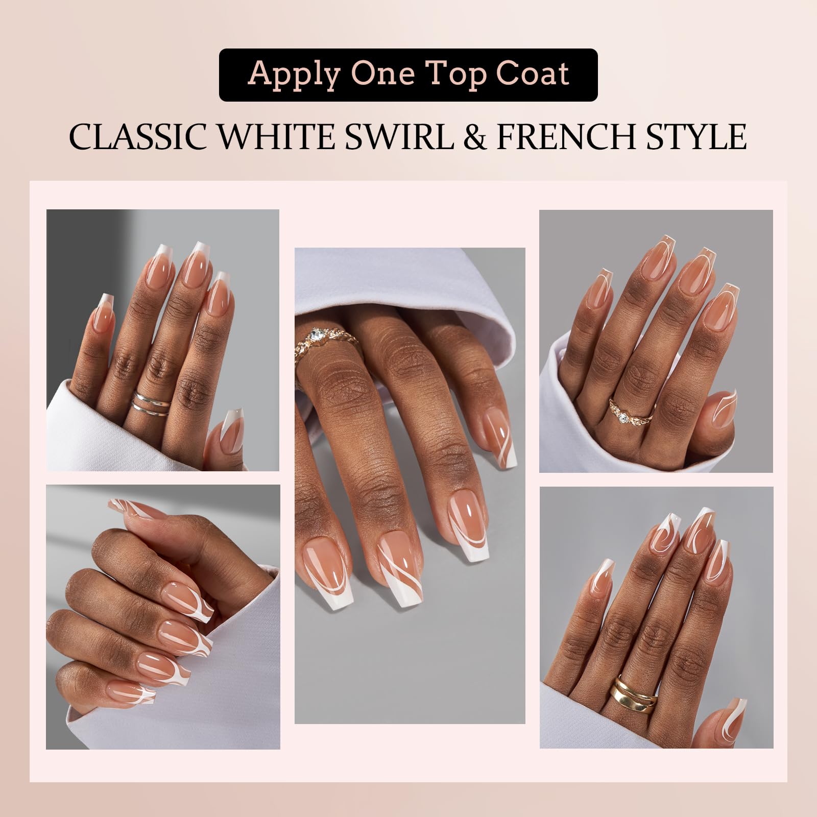 BTArtbox overlayer design nails visualizes a seamless fit on flat and curved nails.