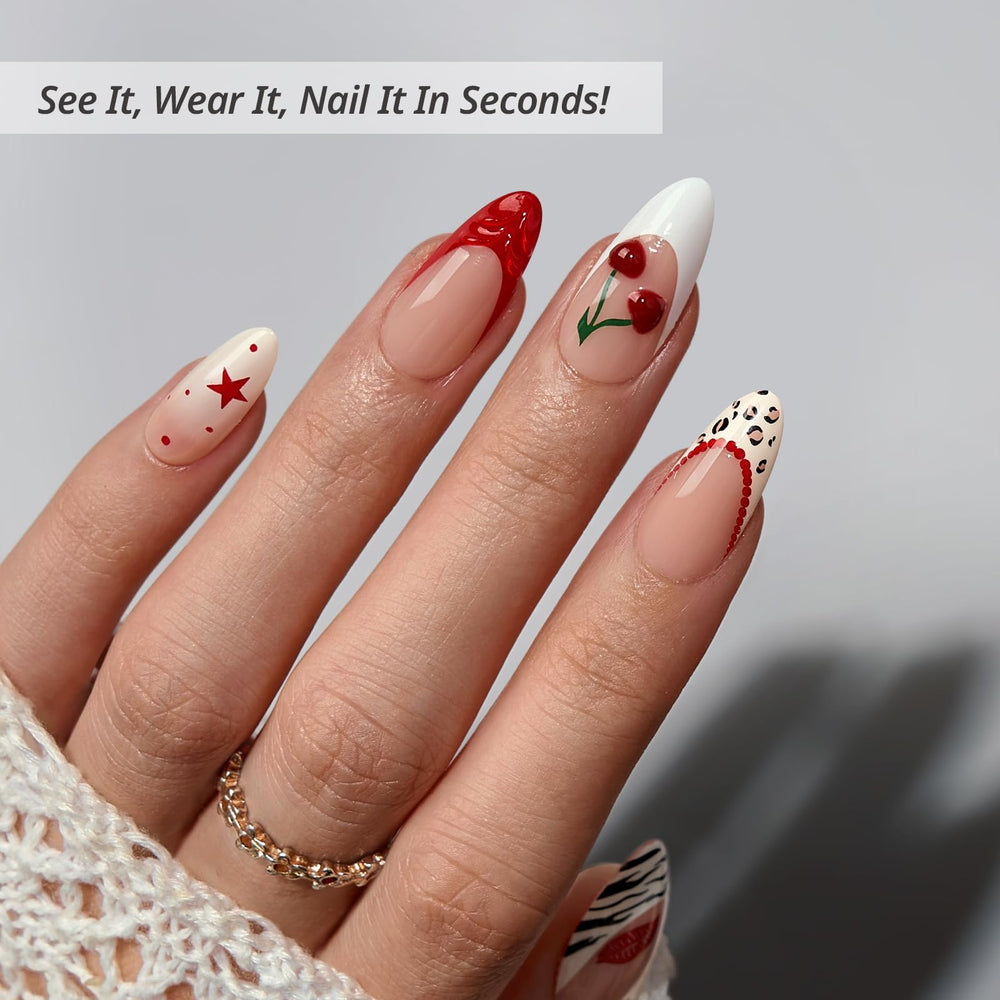 BTArtbox Uñas Frances base nude opacas: acabado suave para un look discreto y duradero.