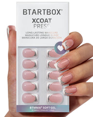 BTArtbox uñas postizas Ice Veil acabado suave y natural
