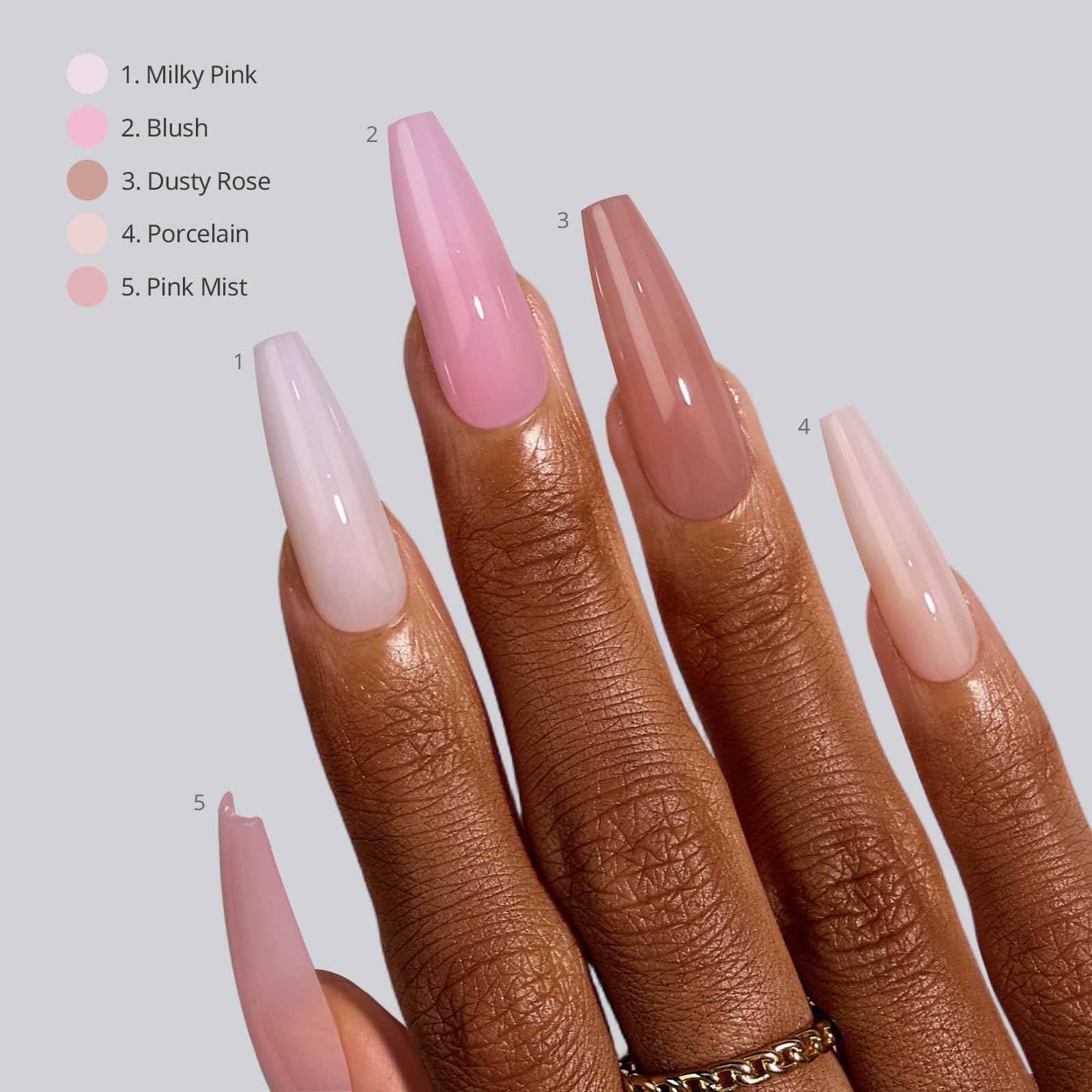 BTArtboxnails XCOATTIPS Bare aplicación fácil y rápida en casa