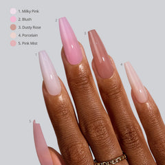 BTArtboxnails XCOATTIPS Bare aplicación fácil y rápida en casa