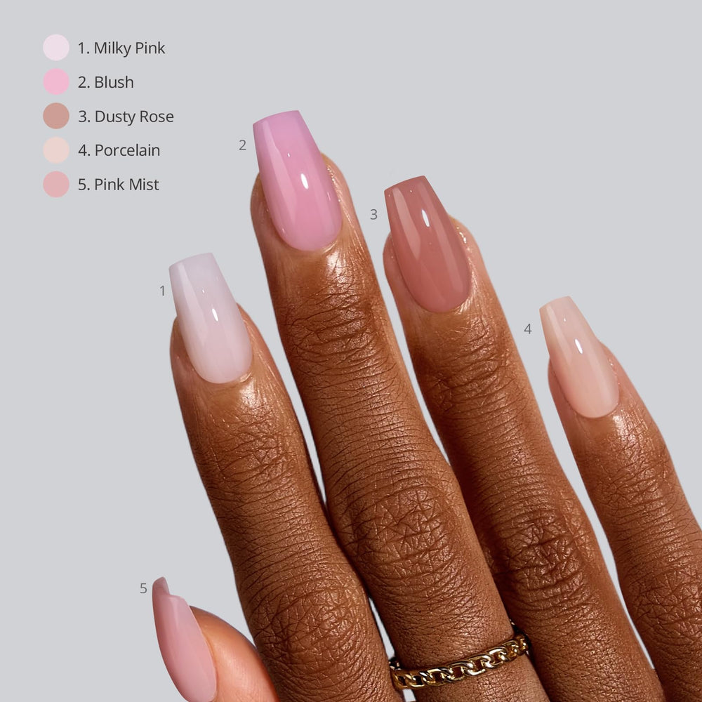 BTArtboxnails aplica sin limar para un look rápido.