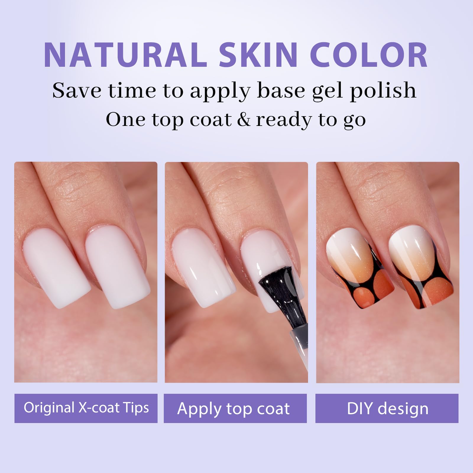 BTArtboxnails forma plana y curva para uñas más naturales.