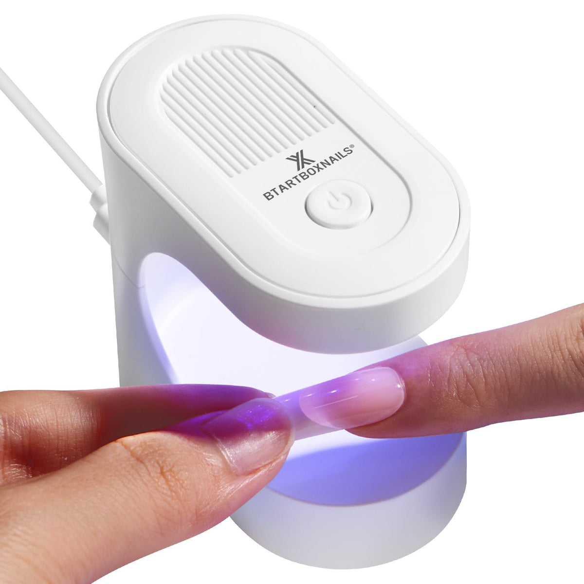 BTARTBOXNAILS Handy Mini Nail Lamp compact design for on-the-go gel curing