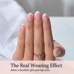 BTArtboxnails pre-applied primer and base coat to speed up extensions.