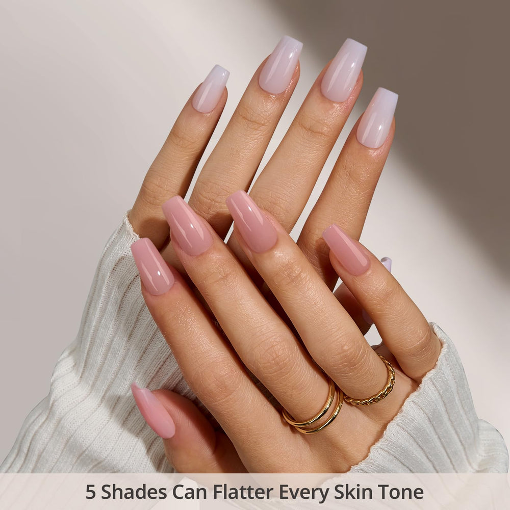 BTArtboxnails presenta cinco tonos neutros para todo color de piel.