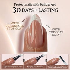 BTArtboxNails ultra-fit nails hug the cuticle for a natural look