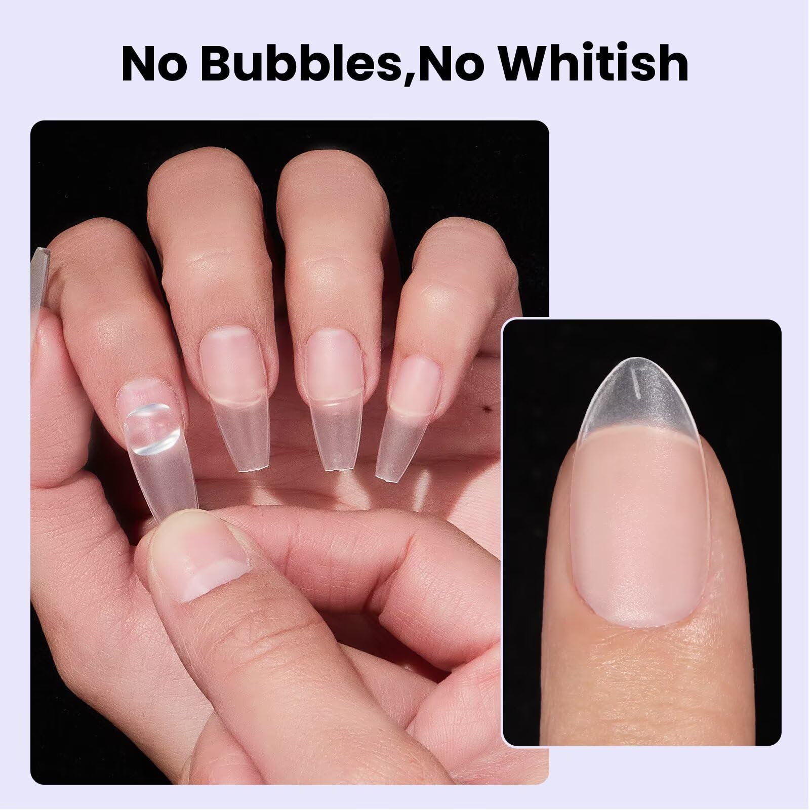 BTArtboxnails gel sólido funciona como adhesivo y constructor 3D para uñas.