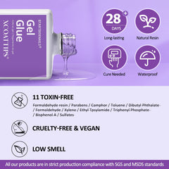 BTArtboxnails UV lamp cure ensures fast, even drying of builder gel