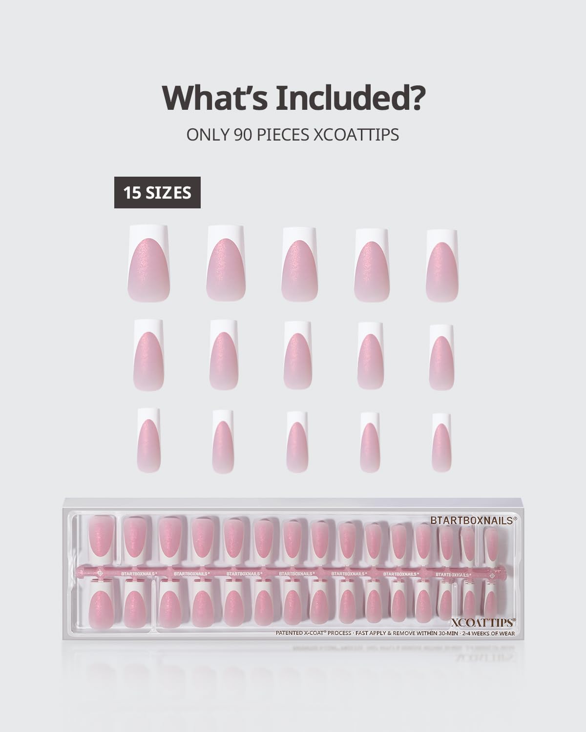 BTArtboxnails XCOATTIPS gel suave ofrece mayor comodidad y flexibilidad.