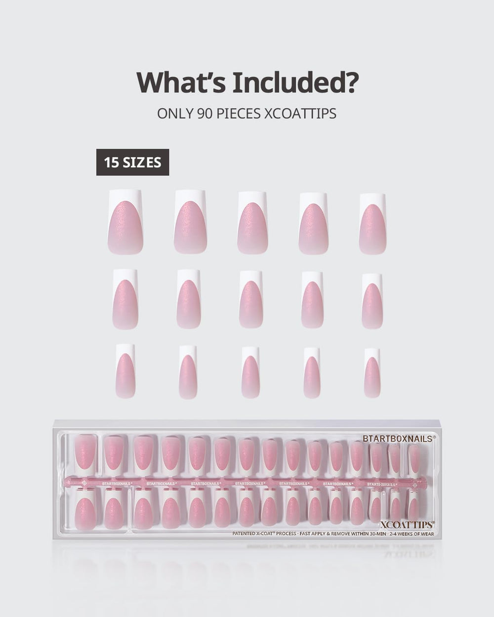 BTArtboxnails XCOATTIPS gel suave ofrece mayor comodidad y flexibilidad.
