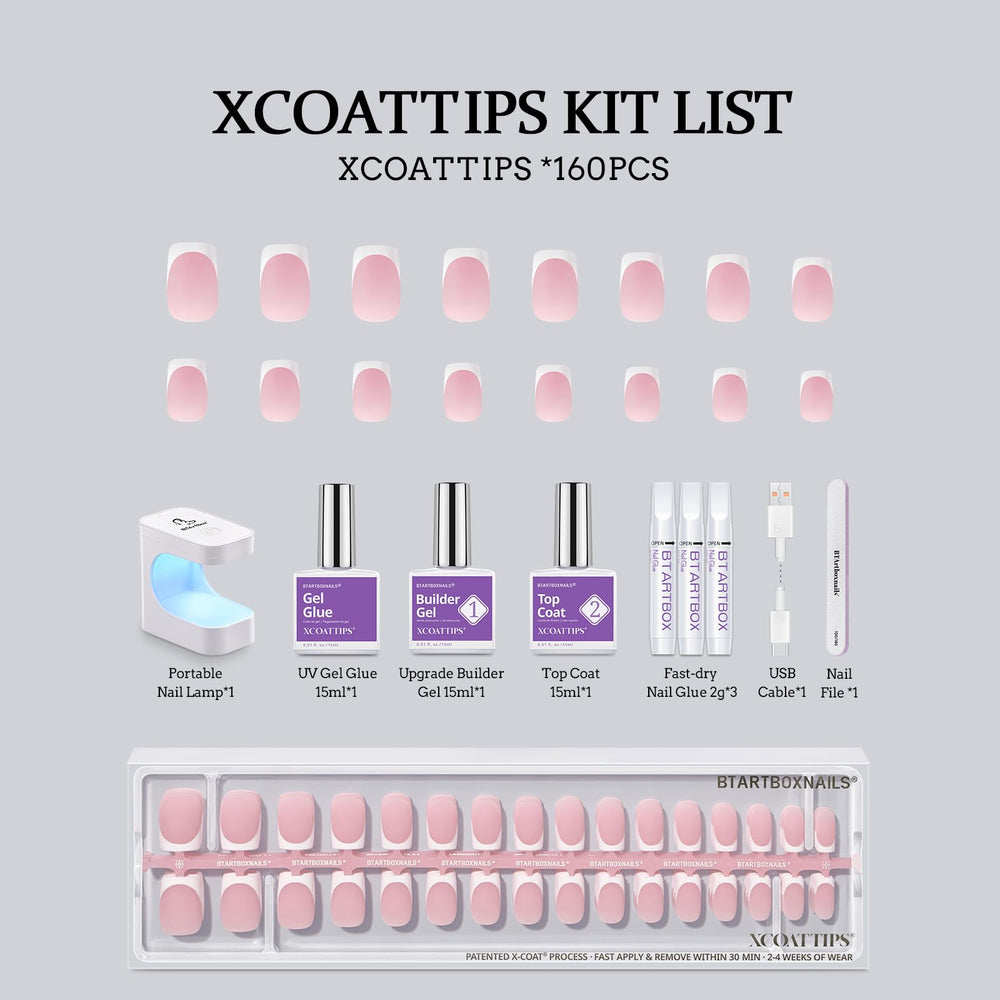 BTArtboxnails XCOATTIPS nail file and file tools help shape and prep nails.