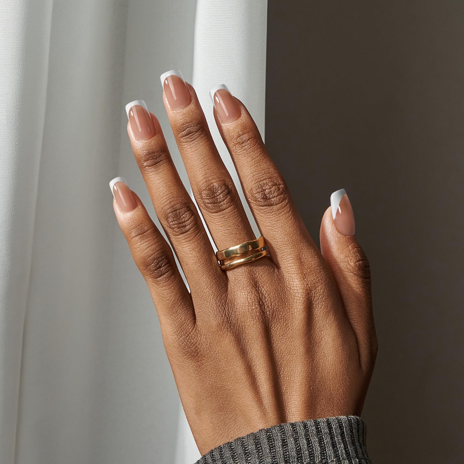 BTArtboxnails XCOATTIPS short square tips for a natural look