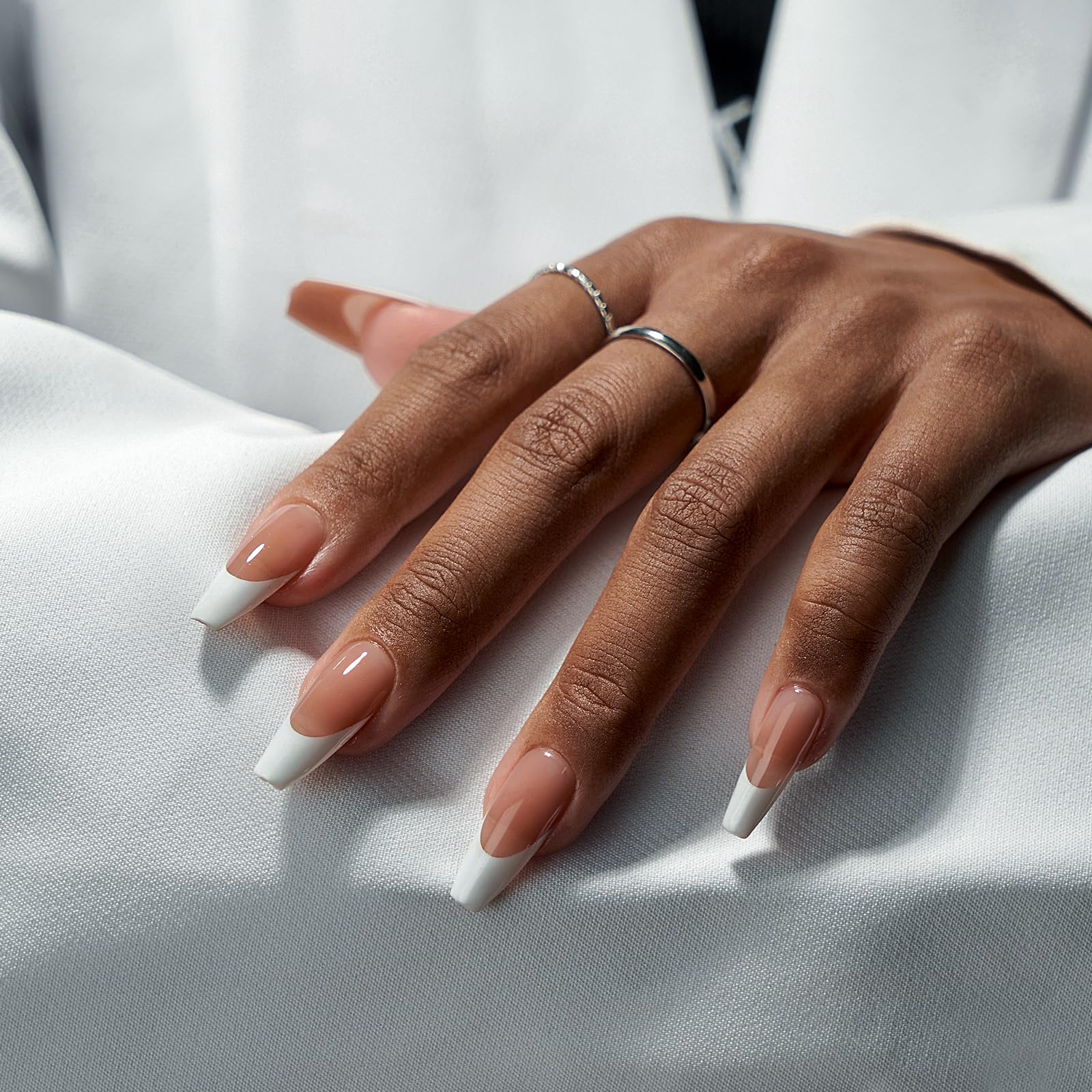BTArtboxnails XCOATTIPS allow UV curing through tips for efficient sets