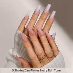BTArtboxnails XCOATTIPS X-COAT 4-week wear provides durable, long-lasting results.