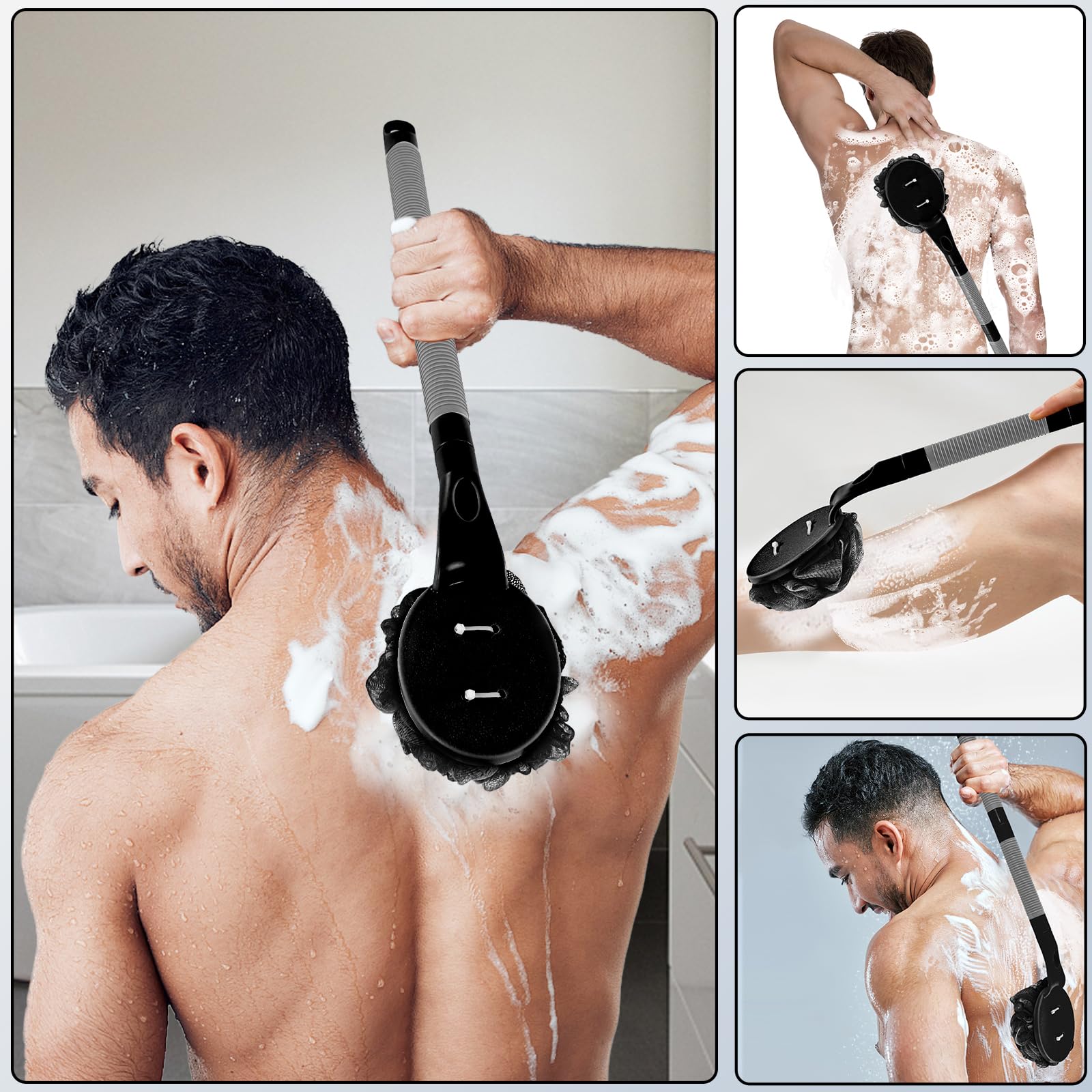 BTideas lufa dorso de amplio alcance para espalda y hombros