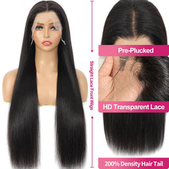 Btomar HD lace front wig with baby hairs natural hairline