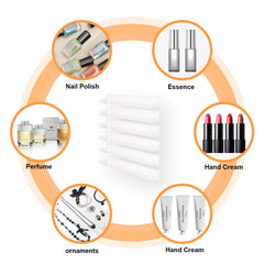 BTremary clear acrylic nail-polish organizer mounted on wall improves visibility.