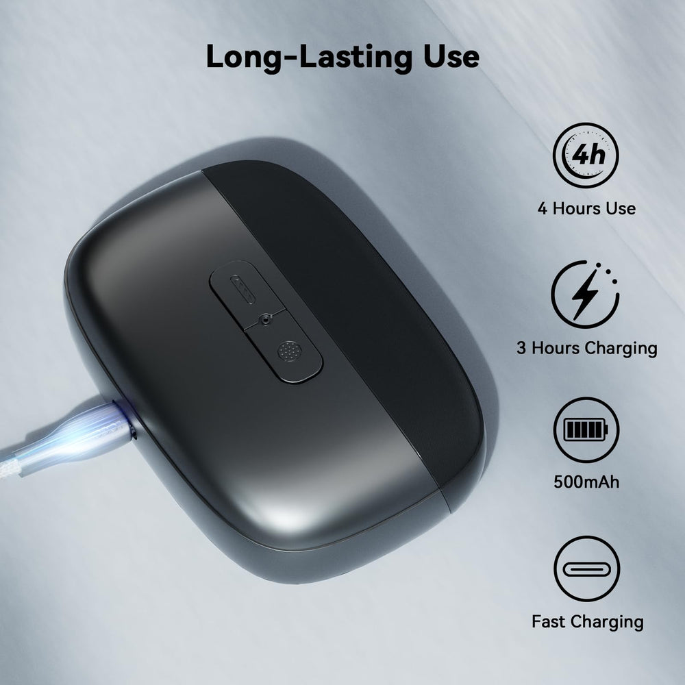 BTWOGO rechargeable nail clipper in use for seniors and kids