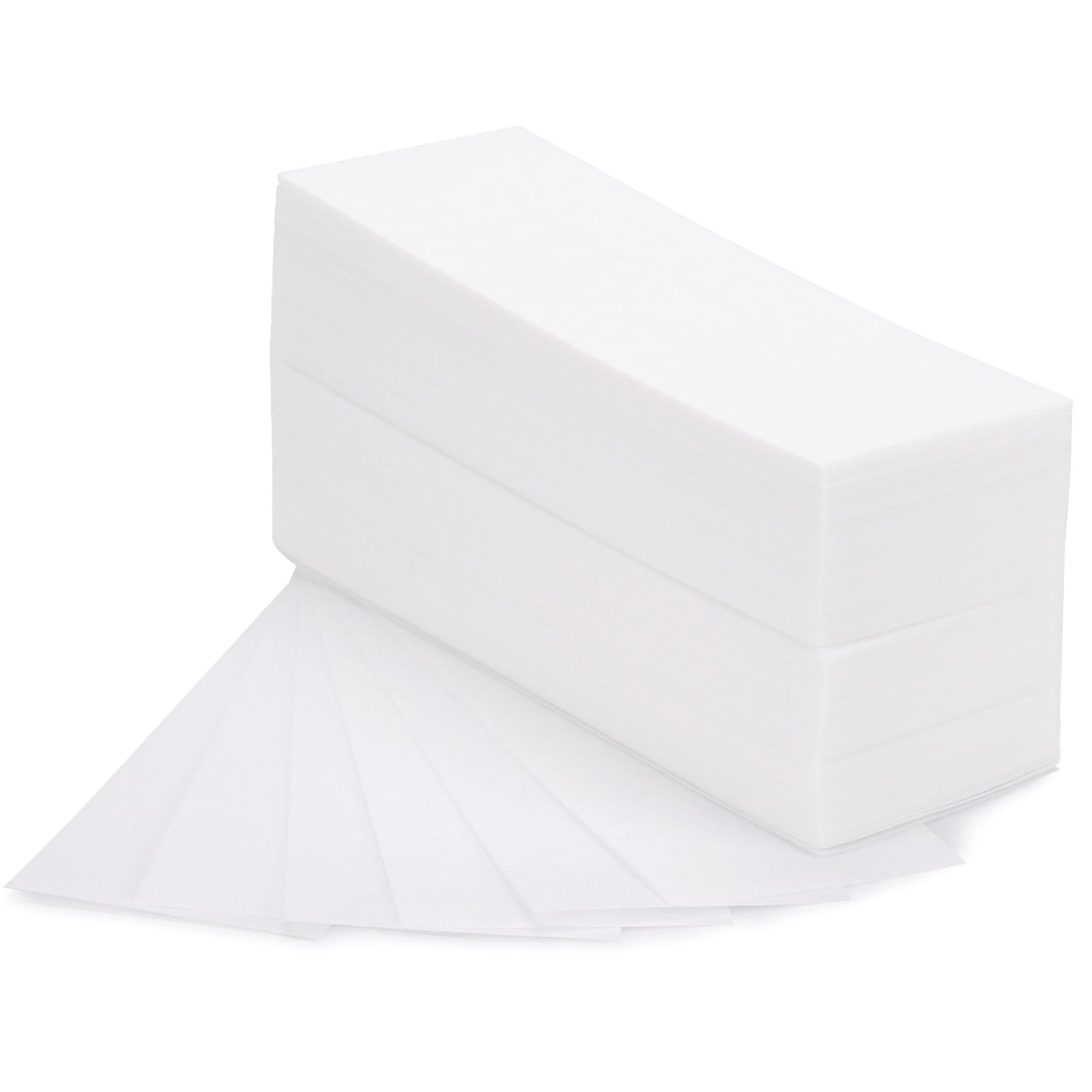 BTYMS 200-piece non-woven wax strips for large-area waxing.