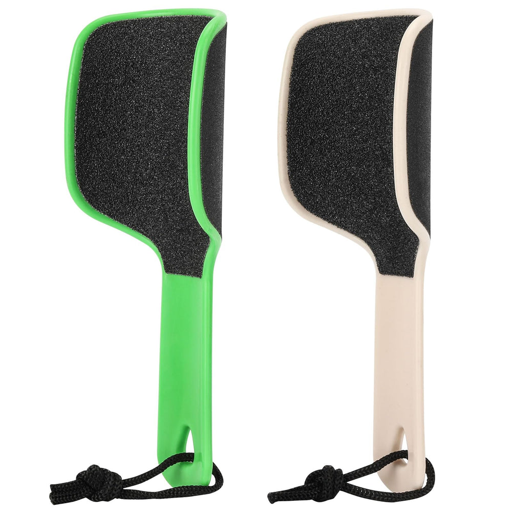 BTYMS curved foot file front coarse sand removes thick heel calluses.