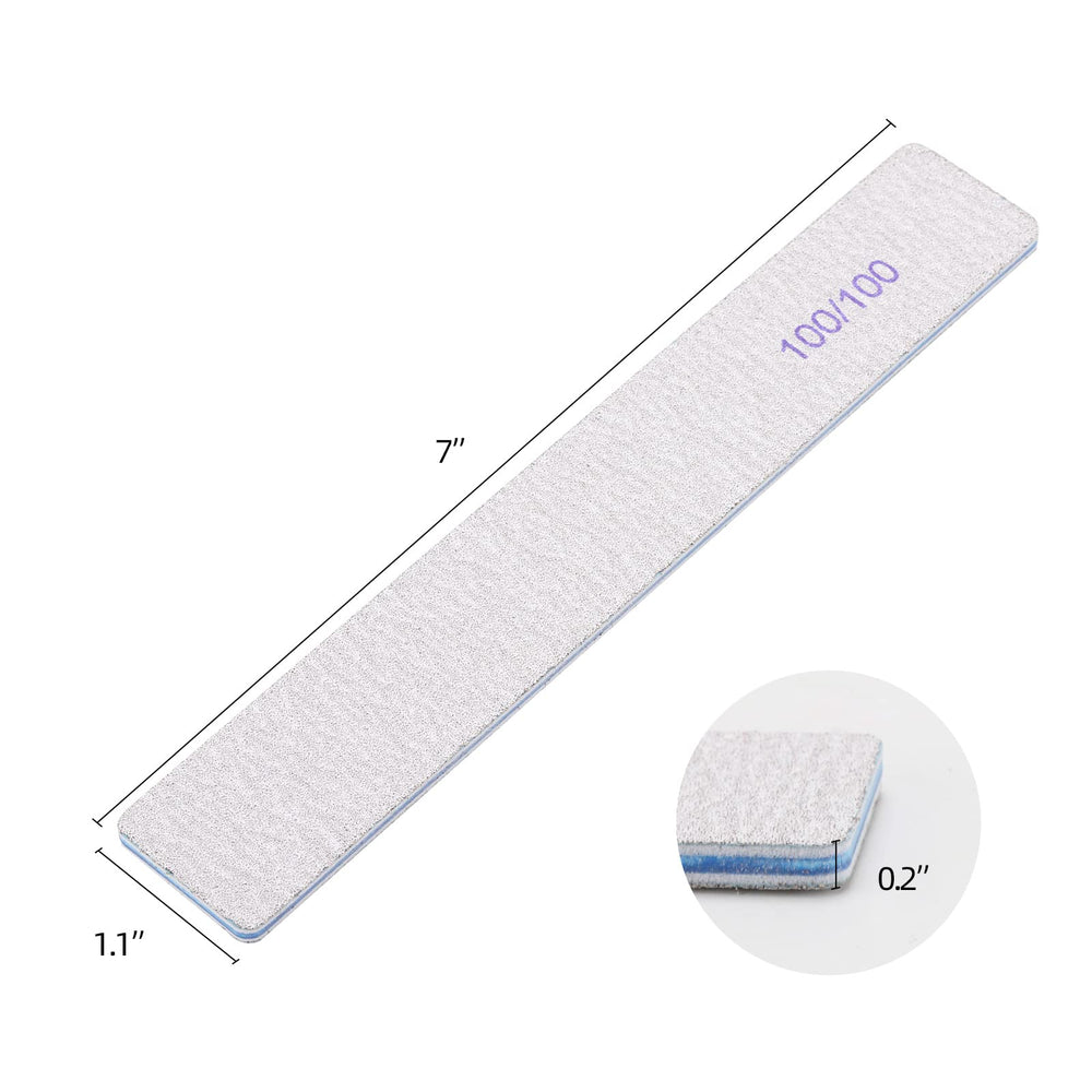 BTYMS double-sided emery board for efficient filing and buffing