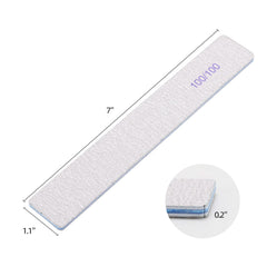 BTYMS double-sided emery board for efficient filing and buffing