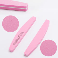 BTYMS double-sided emery boards for quick buffing and refining nails.