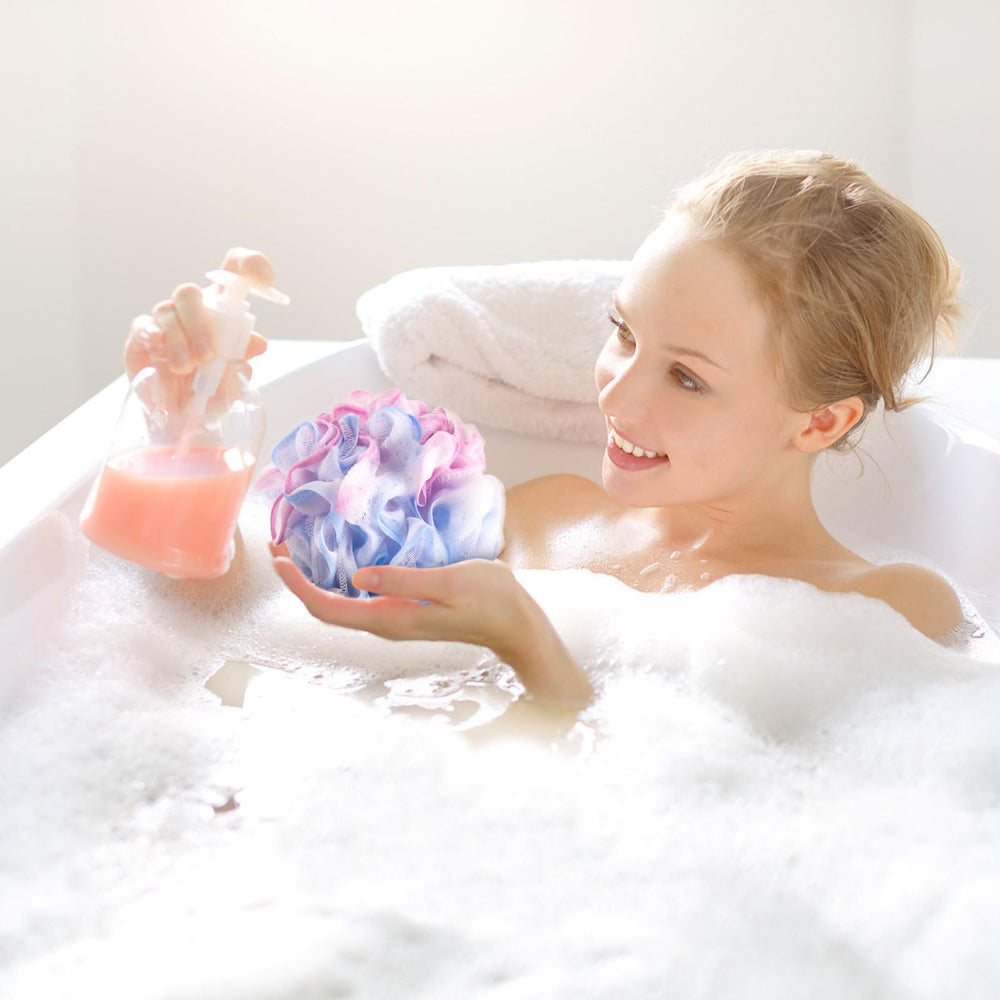 BTYMS esponja Loofah con espuma densa para lavado eficiente