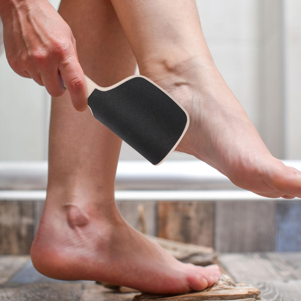 BTYMS curved foot file U-shaped design fits heels precisely.