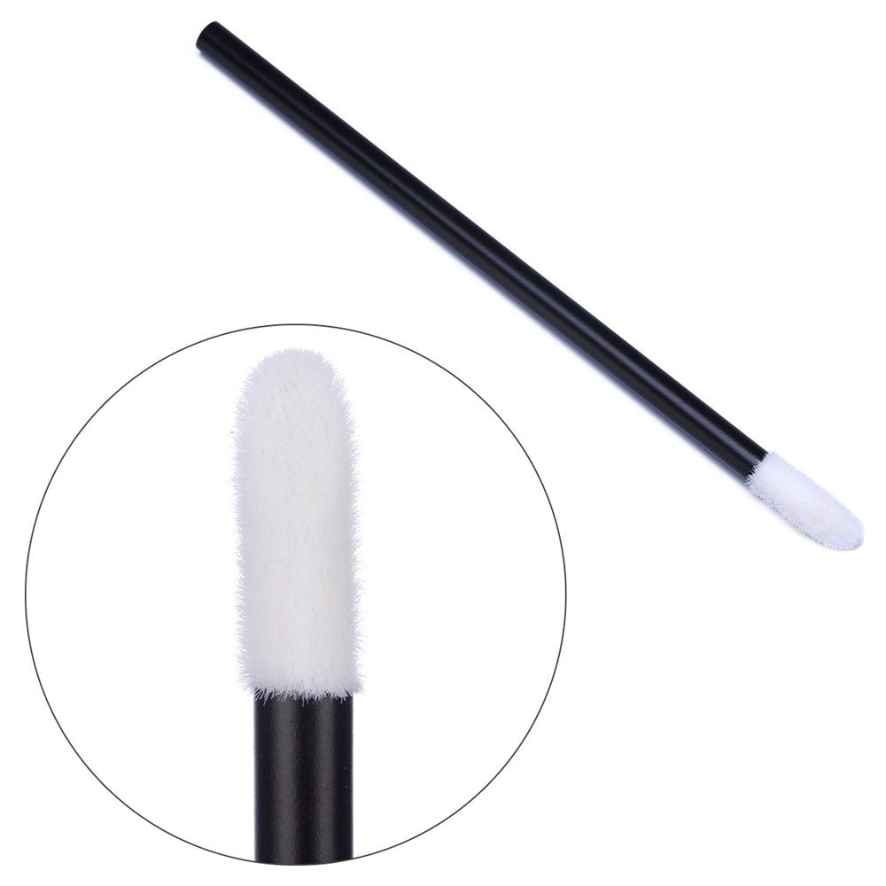 BTYMS lip brush applicator detail close-up for precise lipstick or gloss application.